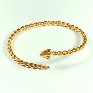 Solly Snake Cuff by Emma & Chloé
